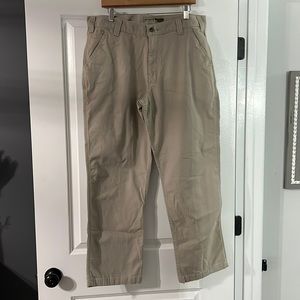 Carhartt Mens Rugged Flex Relaxed Fit Canvas Work Pant